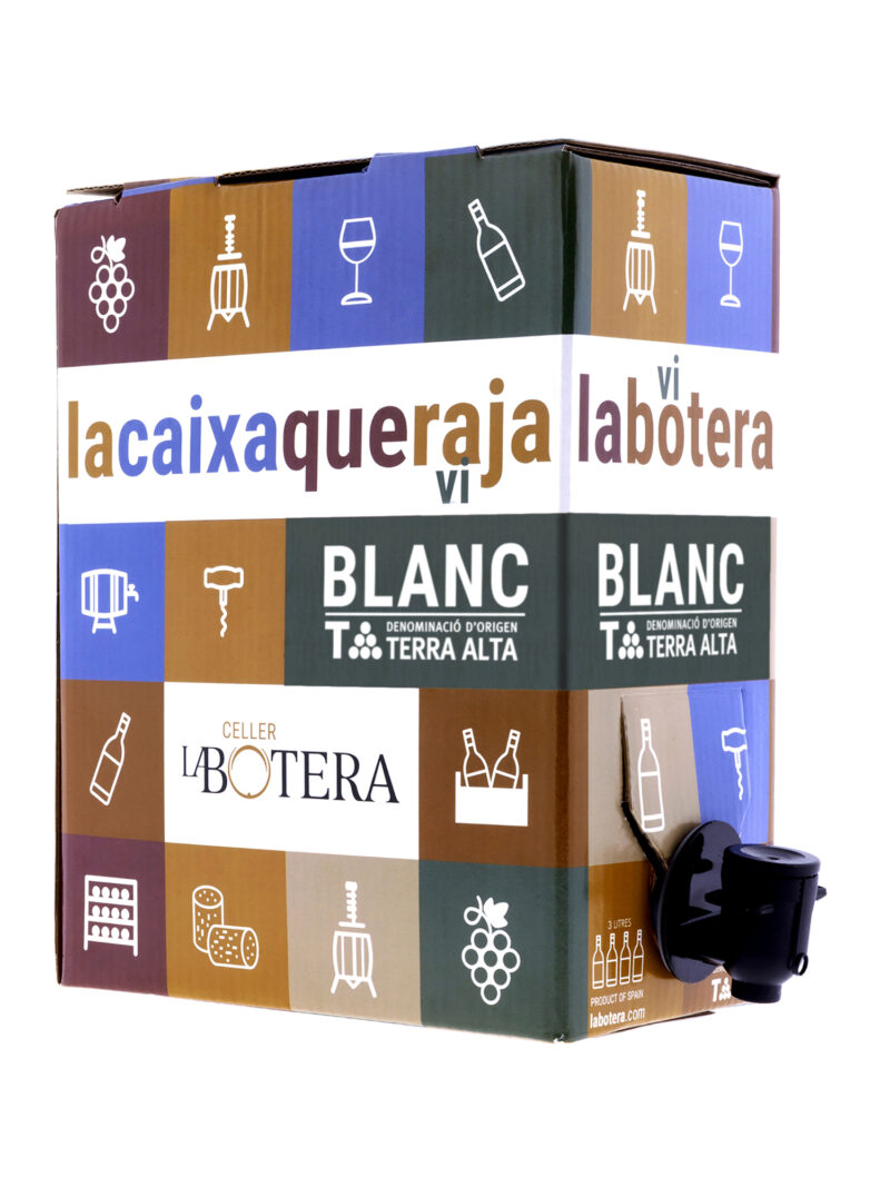 "La caixa que raja" vi blanc